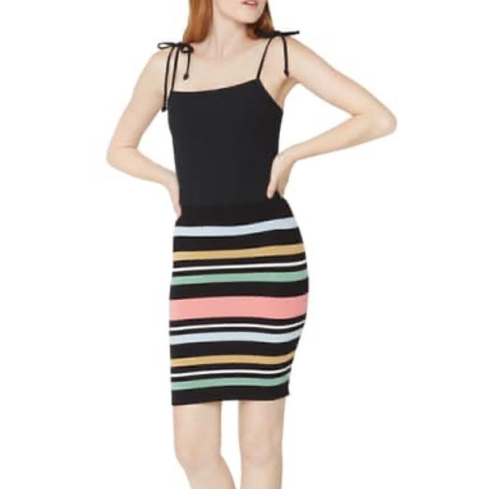 BCBG Tie Strap Bodysuit